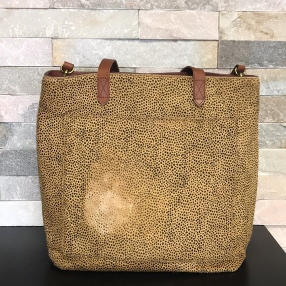 MADEWELL Genuine Calf Hair Med.Transport Tote(4) - Picture 6 of 11
